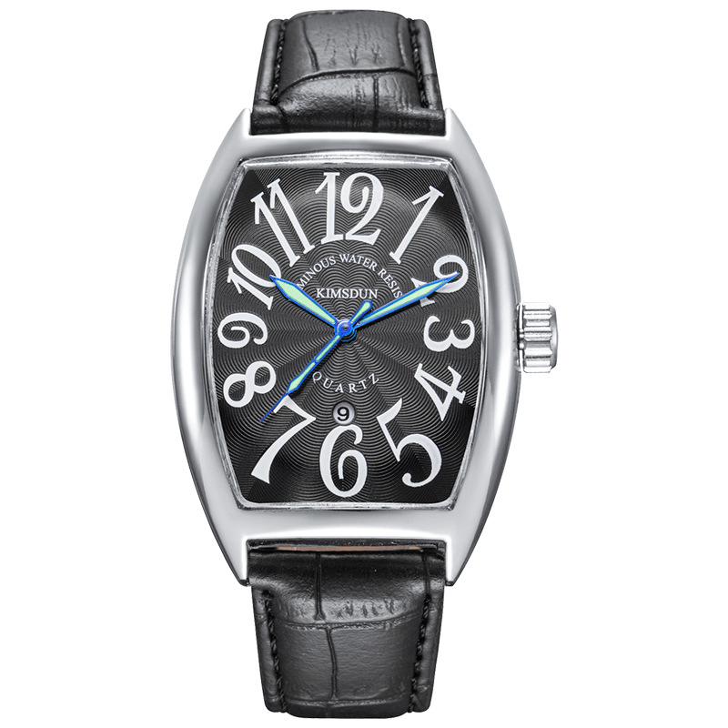 Wine Barrel Youth Sports Watch Luminous Quartz
