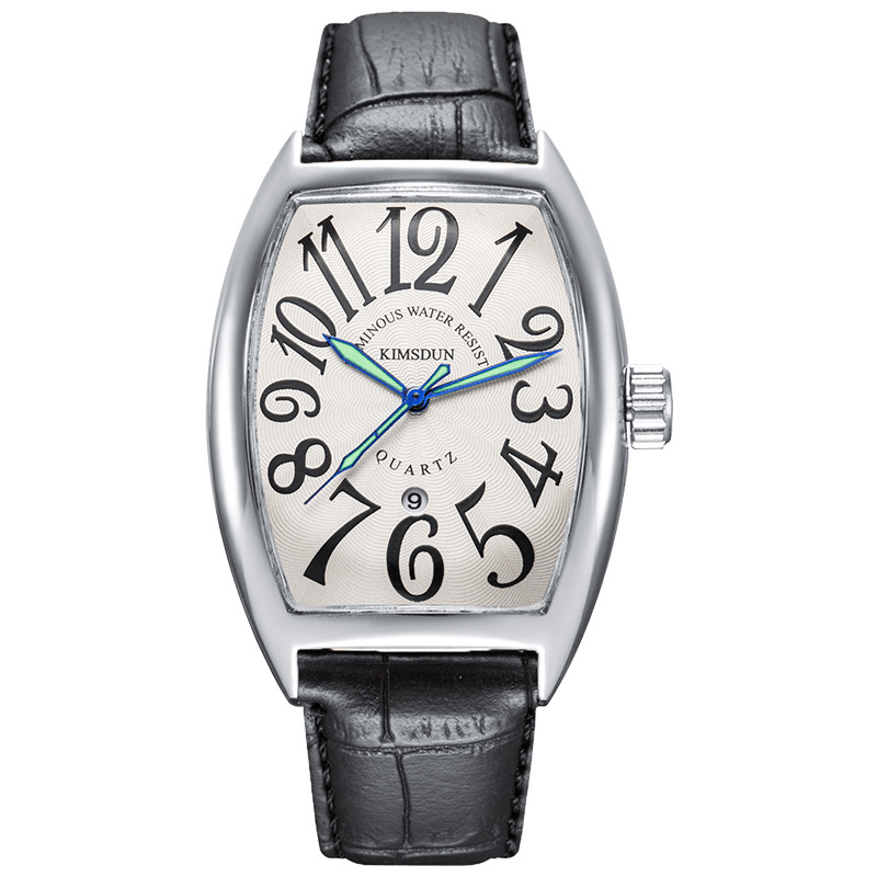 Wine Barrel Youth Sports Watch Luminous Quartz