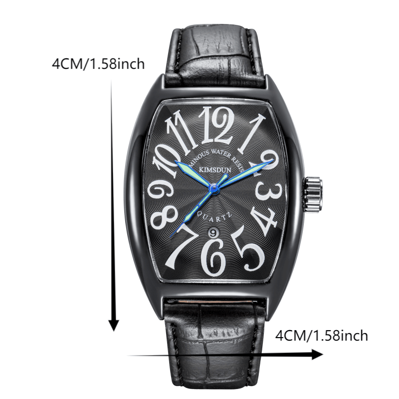 Wine Barrel Youth Sports Watch Luminous Quartz