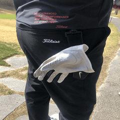 Portable Golf Magic Tape with Carabiner Towel for Wiping Gloves