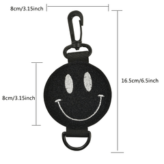 Portable Golf Magic Tape with Carabiner Towel for Wiping Gloves