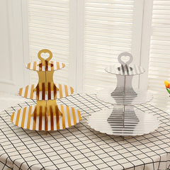 Disposable Paper Cake Rack Birthday Party Decoration
