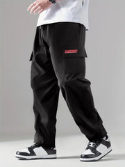 Classic Cargo Pants Men's Drawstring Joggers For Outdoor
