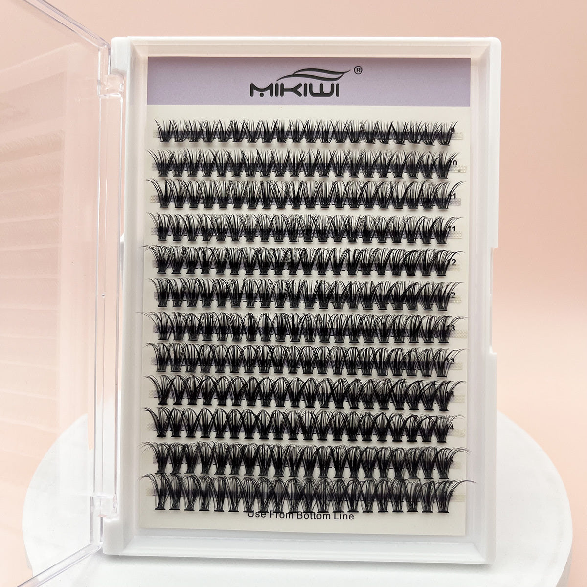 240pcs 10D-40D Cluster Lashes D Curling Individual DIY Eyelash Extension