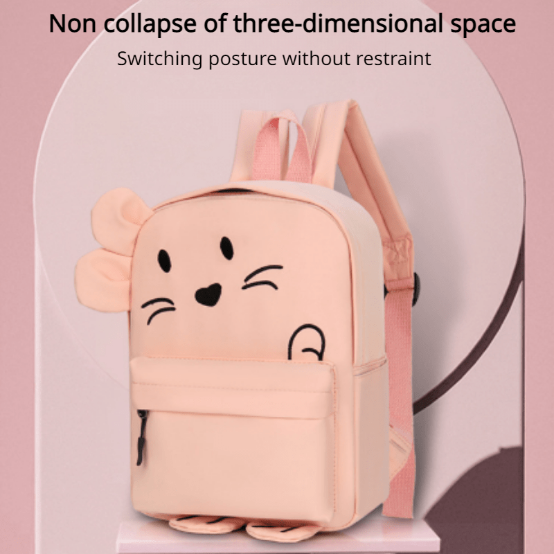 Cartoon Cat Backpack Lightweight Travel Backpack for Kids