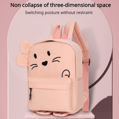 Cartoon Cat Backpack Lightweight Travel Backpack for Kids
