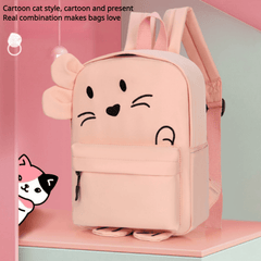 Cartoon Cat Backpack Lightweight Travel Backpack for Kids