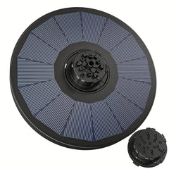 Solar Fountain 2.2W Pump 7 Water Styles Solar Bird Bath Fountain