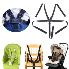 Universal Baby 5 Point Harness Safe Belt for Stroller High Chair Pram Buggy