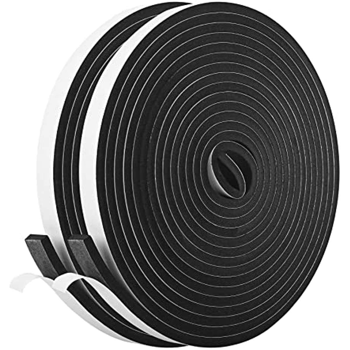 1pc Self Adhesive Foam Tape Weatherstripping 16.4ft