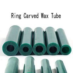 Green Carving Wax Tube for Ring Making Mold