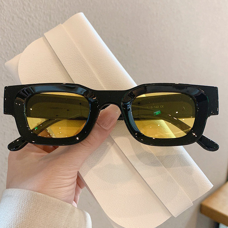 Men's Vintage Square Polarized Sunglasses UV Protection