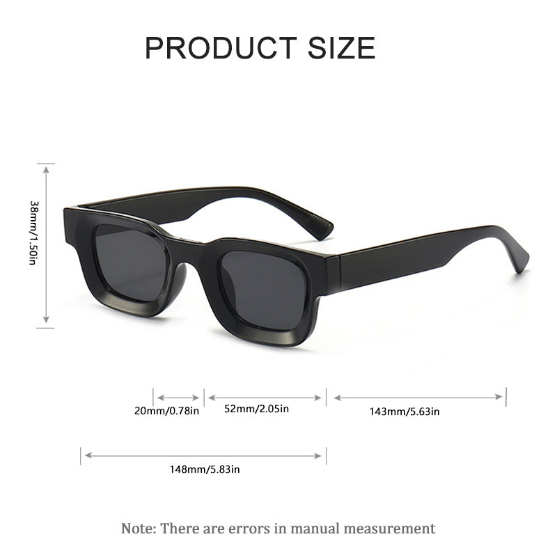 Men's Vintage Square Polarized Sunglasses UV Protection