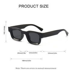 Men's Vintage Square Polarized Sunglasses UV Protection