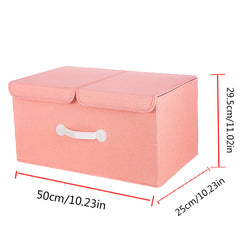 Double Covers Storage Box Household PP Material Pants Storage Box