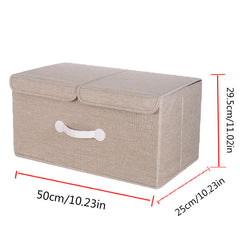 Double Covers Storage Box Household PP Material Pants Storage Box