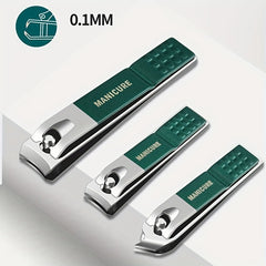 9-pc Nail Clippers & Scissors Set Carbon Steel Manicure Pedicure Tools Portable