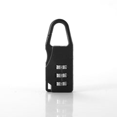 Solid Plastic Password Padlock Luggage School Bag Zipper Padlock