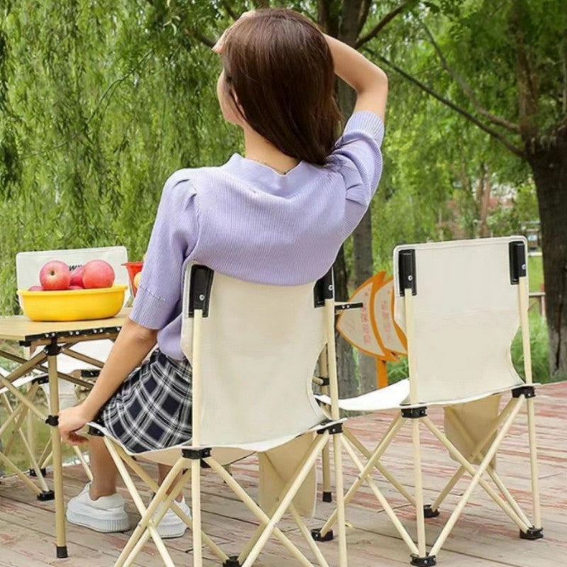 Portable Folding Stool Ultralight Chair for Outdoor BBQ Camping