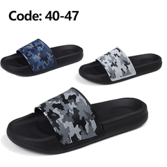 Men's Camo Quick Drying Non Slip Slides for Summer