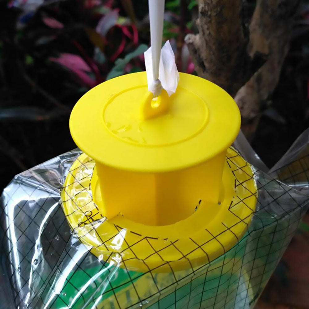Outdoor Disposable Hanging Fly Trap With Bait Fly Trap