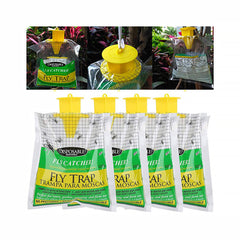 Outdoor Disposable Hanging Fly Trap With Bait Fly Trap