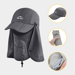 Outdoor Sunscreen Face Shade Big Brim Hat Anti-Mosquito Protection