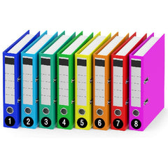 Consecutive Number Stickers 1-50 2.54 cm Self-Adhesive Decal Waterproof Labels