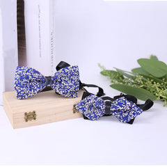 Men's Crystal Rhinestone Wedding Bow Tie