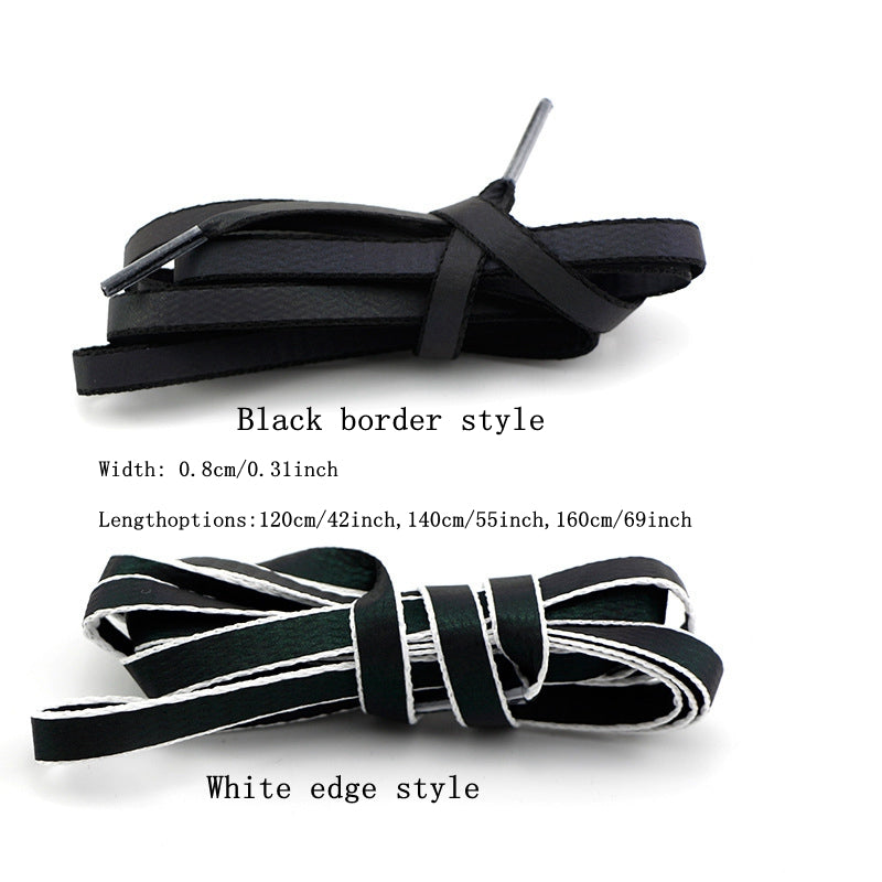 Reflective Shoelaces Glowing In Dark for Sneakers Low Top Canvas Shoes