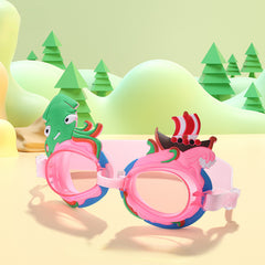 Kids Swimming Diving Goggles Anti-fog Leakproof Clear Vision Adjustable Portable