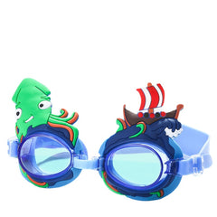 Kids Swimming Diving Goggles Anti-fog Leakproof Clear Vision Adjustable Portable