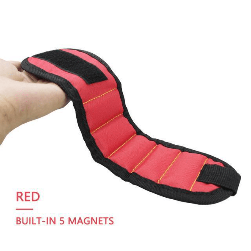Magnetic Wristband Tool Belt for Screws, Nails, Bits