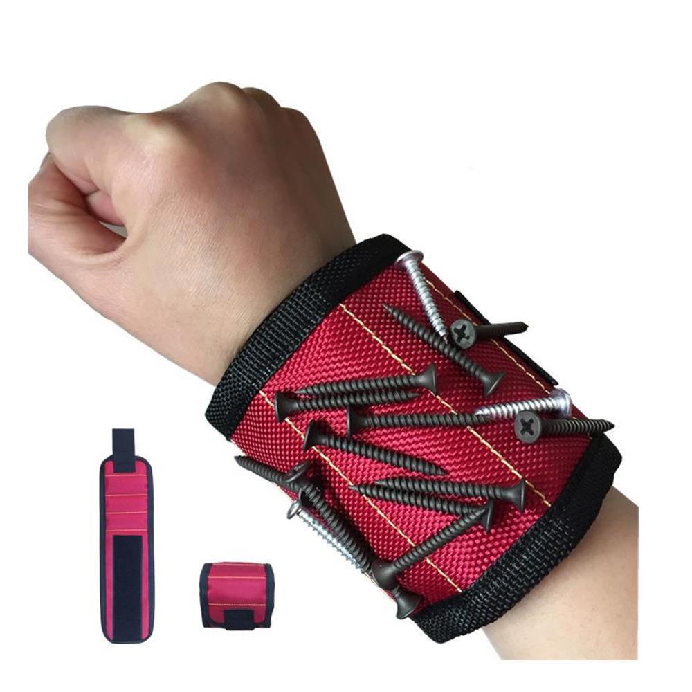 Magnetic Wristband Tool Belt for Screws, Nails, Bits