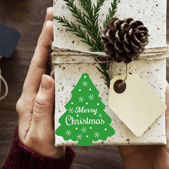 60pcs Christmas Envelope Seal Stickers 5 Christmas Tree Labels Merry Christmas
