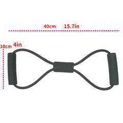 8-Shaped Yoga Tension Rope for Full Body Workout
