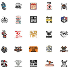 50 Cartoon Decals for Laptops Water Bottles DIY Decorations