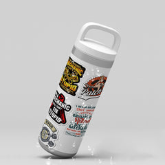 50 Cartoon Decals for Laptops Water Bottles DIY Decorations