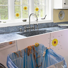 10pcs Sunflower Window Fly Paper Sticky Paste Fruit Fly Paper Trap Glass Paste