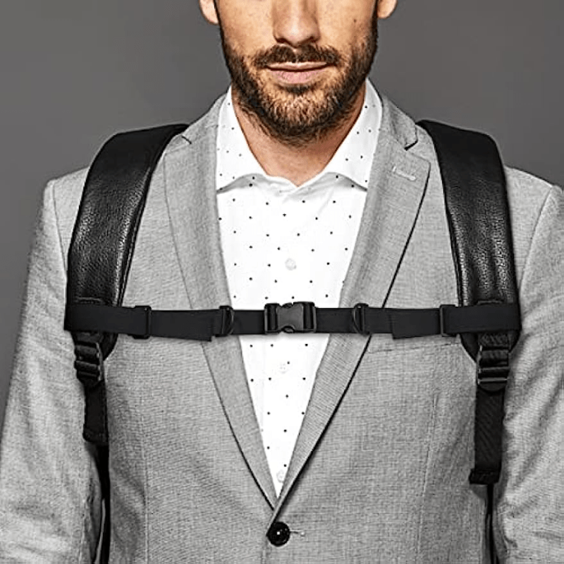 Nylon Bag Strap Portable Backpack Chest Strap Travel Accessories