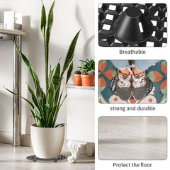 Heavy Duty Plant Pot Elevator Stand 20 30 Round Saucer Garden Flower Supplies