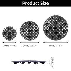 Heavy Duty Plant Pot Elevator Stand 20 30 Round Saucer Garden Flower Supplies