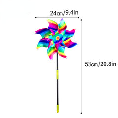 Reflective Pinwheels for Garden Decor Extra Sparkly Pinwheels for Kids