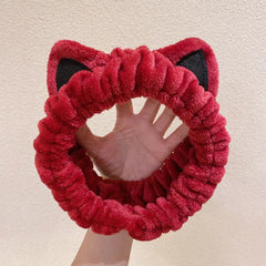 Bath Headband & Wristband Set for Spa & Skin Care