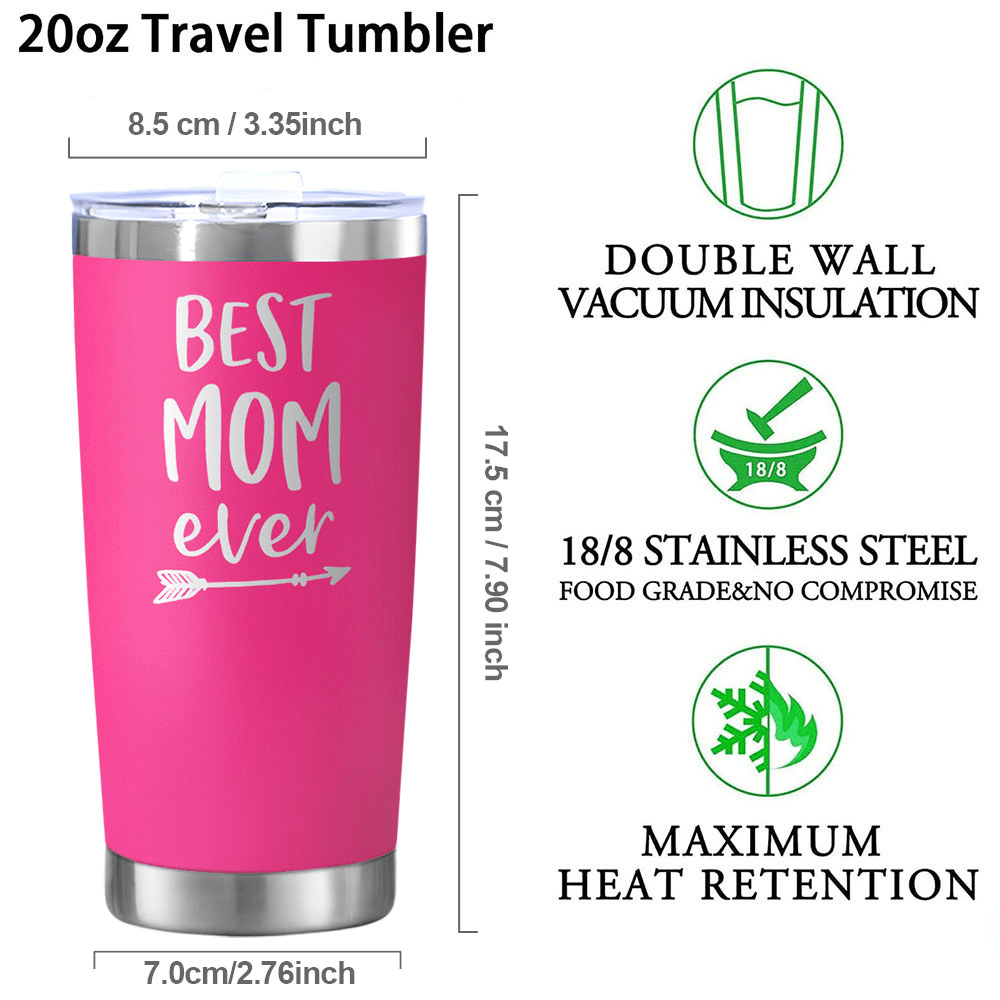 Mom Stainless Steel Gift Cup Christmas Present Coffee Mug