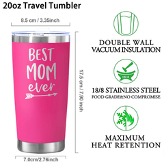Mom Stainless Steel Gift Cup Christmas Present Coffee Mug