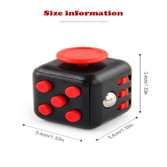 6 Sided Fidget Cube Stress Relief Hand Pinching Venting