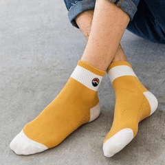 6pcs Men's Sports Socks - Deodorizing & Sweat Absorbing