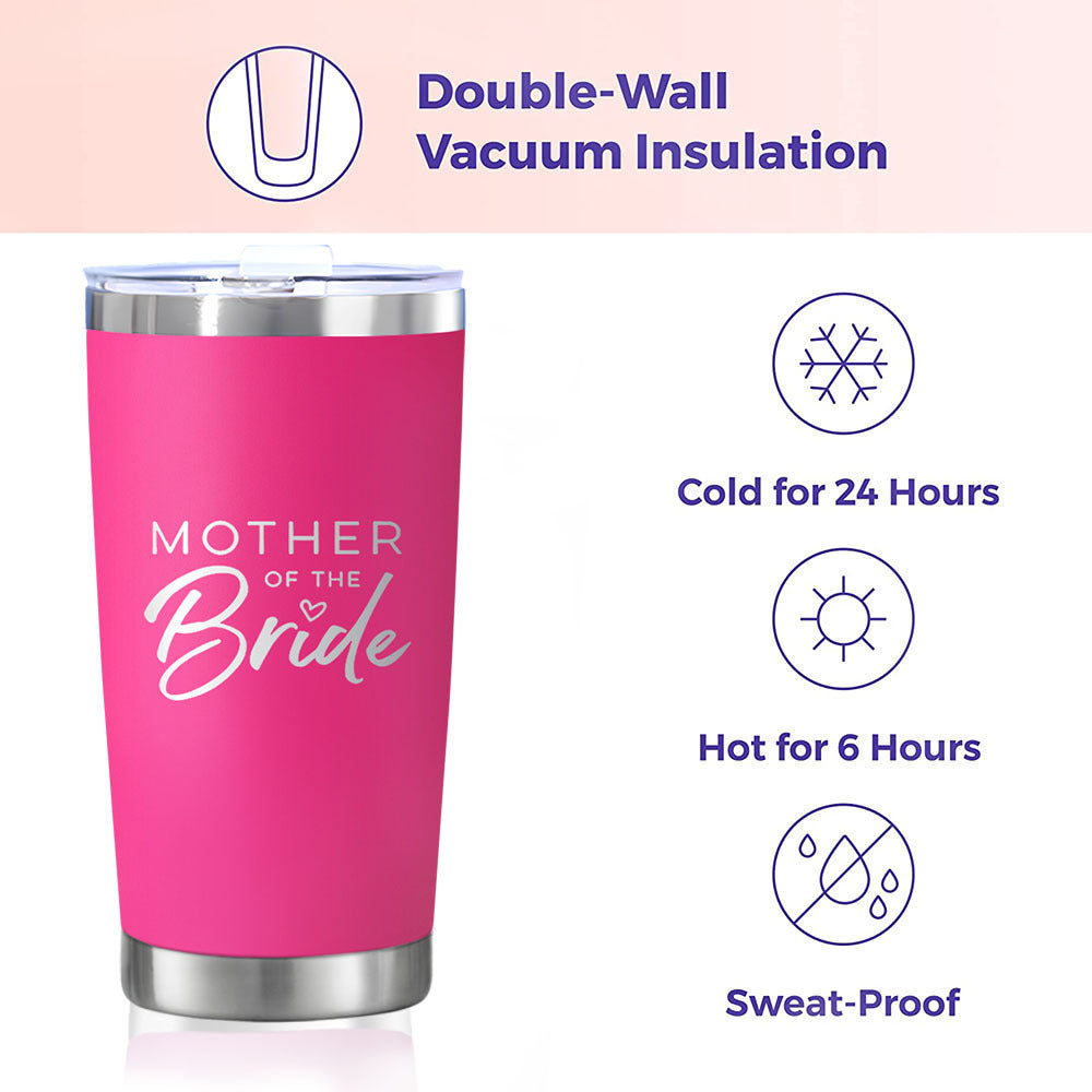 Bride Stainless Steel Coffee Mug - Perfect Gift for Christmas or Anniversary