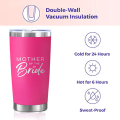 Bride Stainless Steel Coffee Mug - Perfect Gift for Christmas or Anniversary